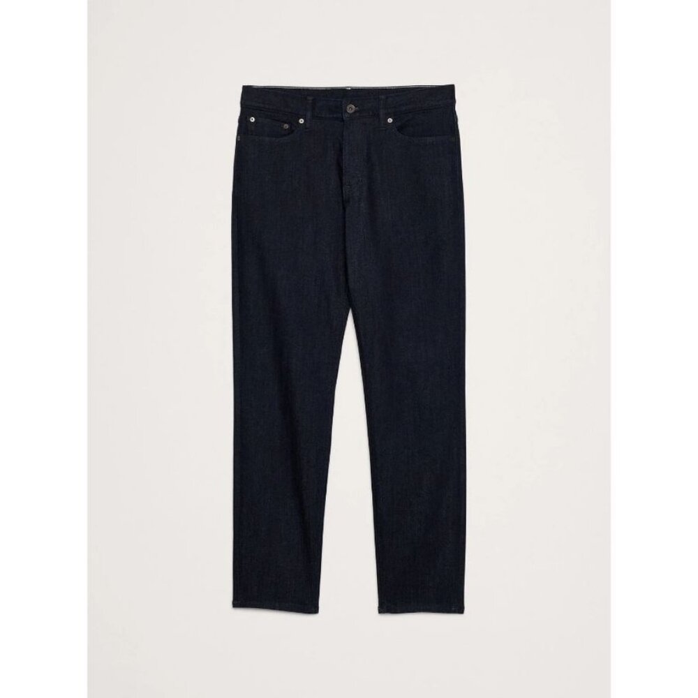 Banana Republic Travel Jean Athletic Fit Dark Wash 31x30